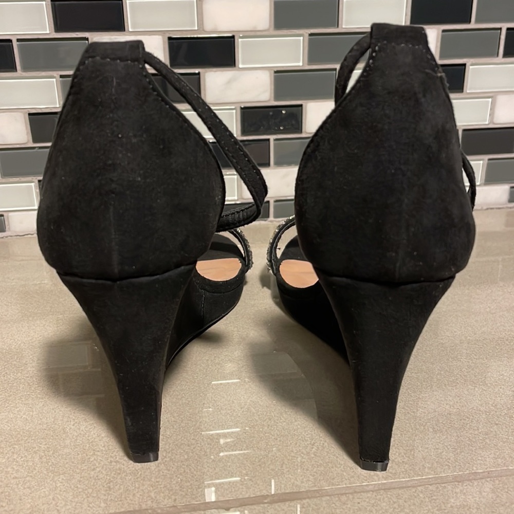 Simply be, wedge, suede sandals - Picture 6 of 9